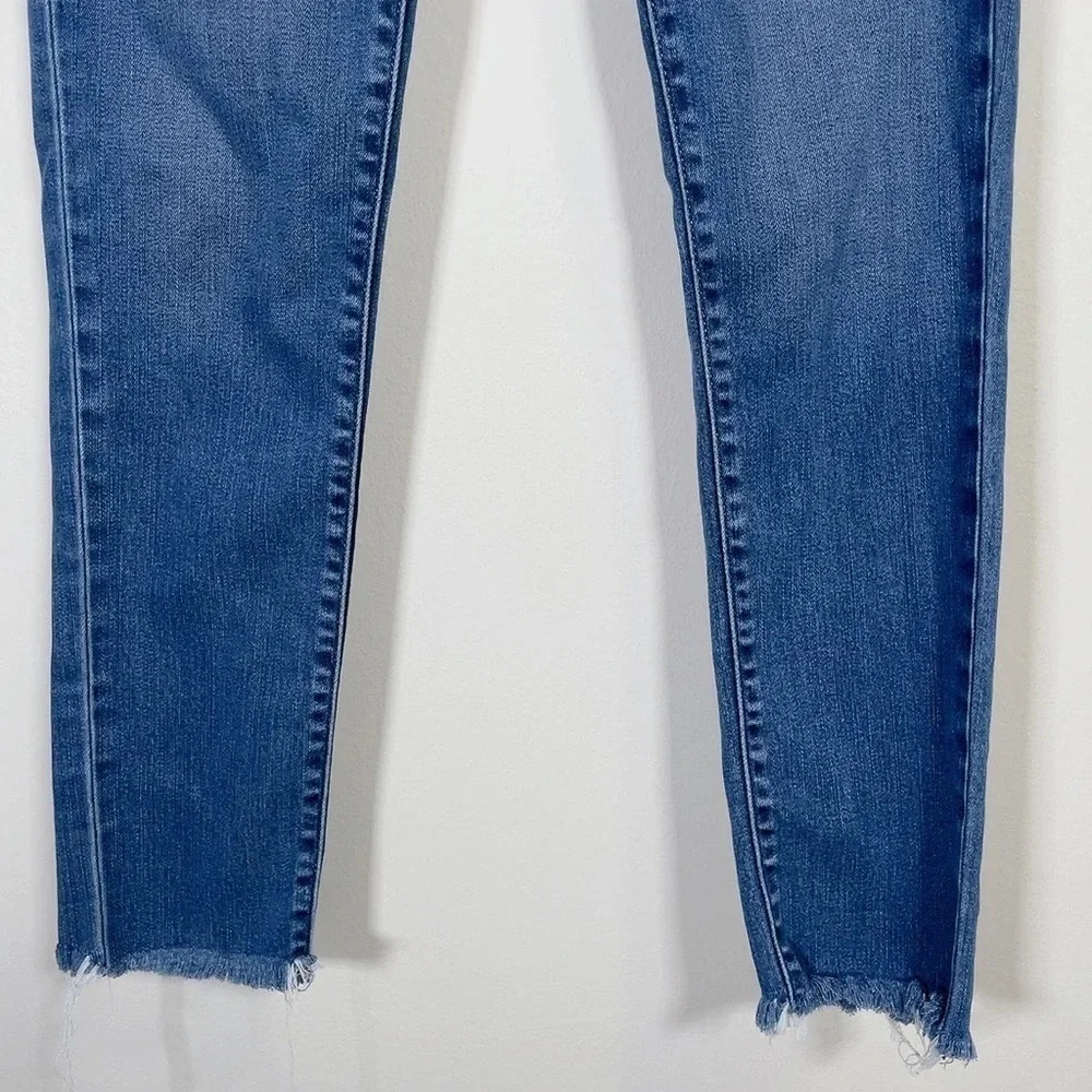 Levi's Premium  Skinny Frayed Hem Jeans - Picture 6 of 15